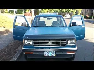 1989 Chevy S-10 Blazer 4x4 SUV - 5 Speed Standard - 2.8L