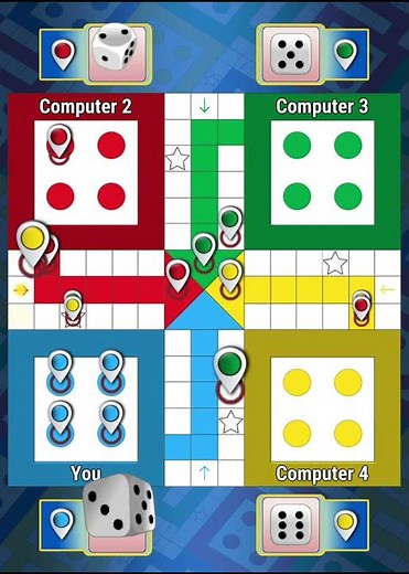 Ludo Rush Mode Gameplay | Intense Online Match | Neil Gamer #ludo #ludoking #games