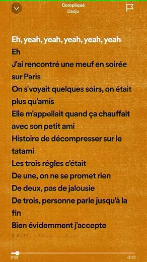 compliqué dadju lyrics