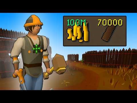 I spent 100,000,000 GP making 70,000 Mahogany Planks (GIM #288)