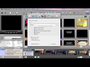 ProPresenter 5 Sync Services