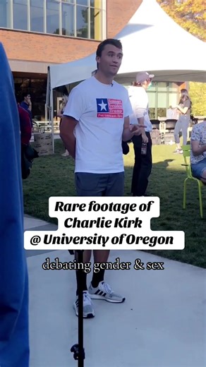 Charlie Kirk Debates Gender and Sex at University of Oregon