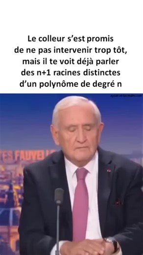 Ayoub et les maths on Instagram: "Avis aux puristes : oui de K[X] avec K un corps; avis aux inattentifs : on a bien dit de degré n, on n'a pas dit "de degré inférieur ou égal à n", ce qui l'aurait rendu possible pour le polynôme nul . . . #cpge #mathmemes #mathématiques #lycée #terminale #université #licencemaths #prépa #mpsi #pcsi #ptsi #mpi #bcpst #prépaecg #prépamp #prépapc #prépapsi #prépapt #cours #algèbre #polynômes #raffarin #interview #sarkozy"