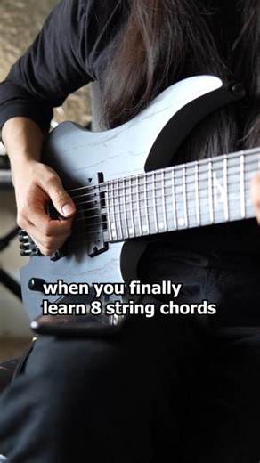 Sebastian on Instagram: "dont forget to practice your 8 string chords #prog #musictheory #8string #guitarriff"