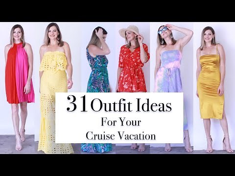 Cruise Outfit Ideas 2019 II What to wear on a Cruise Ship II Cruise Captains Dinner 2019
