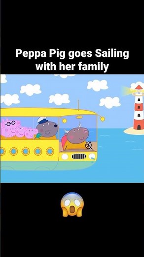 Peppa Pig Goes Sailing With Her Family! 😱 Part 2 #peppapig #peppa #animation