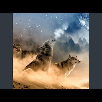 El aullido hambriento de un lobo solitario