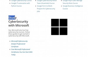 Get started with cybersecurity. Grab The Ultimate Guide to Choosing a Cybersecurity Course now. > Learn how to save money on courses > Learn with Google > Learn with Microsoft > Get tips and tricks on what to do and what to avoid Start here: https://cyberwarzone.com/the-ultimate-guide-to-choosing-a-cybersecurity-course/ #infosec #hacking #study #courses #cybersecurity #DFIR #pentesting #ethicalhacking | Cyberwarzone.com | Facebook