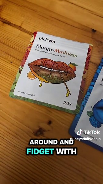 Eliminate Bad Habits with Flavorful Toothpicks