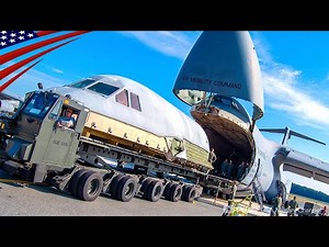 The C-5 Galaxy: A gigantic transport plane that can swallow anything [Used in top-secret missions...
