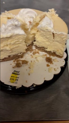 Outrageous Cheesecake Price $99.99 from Carrs Safeway 11/8 #cheesecake #carrssafeway