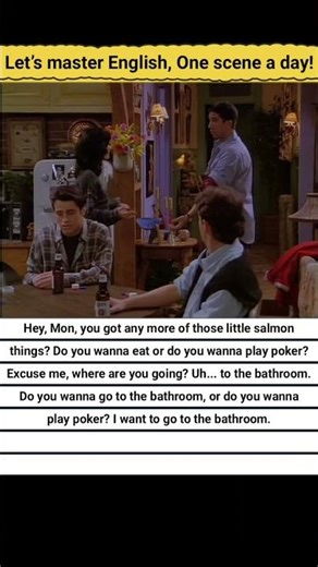 👉🏻 All Lines Playlist 👈🏻 #friendsfunnymoments #friendstvshow #englishlearning #shadowingenglish #esl