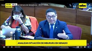 AHORA | El senador Eduardo Nakayama afirma que, según la Constitución Nacional, el que debe jurar es el suplente de la lista proclamada por el TSJE. En vivo: abc.com.py/tv/ - #ABCTVPy | ABC Digital