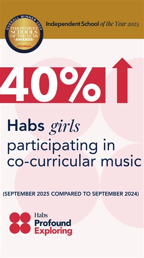 We have 70+ weekly music ensembles! With the appointment of Mr Tom...