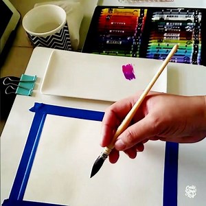 72K views · 403 reactions | Here's a simple process vid on how I use the Caran D'ache Neocolor II. #calligrafikas #grafikas #dreweuropeo #illustration #grafikaflora #botanicalwatercolor #watercolor Paper: @artisanmnl Artist's grde w/c sheet Brush: Raphael Petit Gris Pur mop no 2 Paint: Caran D'ache Neocolor II | Drew Europeo Calligrafikas | Facebook