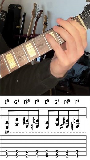 ⚡ For Whom The Bell Tolls – Powerchord Movement (Bars 6–9) | Rockschool Classics Grade 4