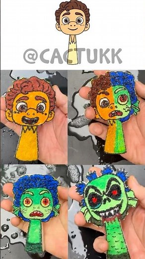 Reverse Play⬅️⏪I drew My Sprunki OC: Luca all phase @cactuk #sprunkioc #incrediboxsprunki