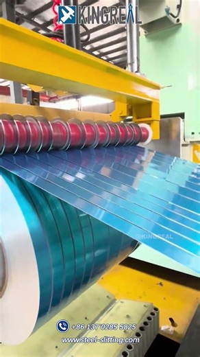 Slitting Line Process | 1600MM High Precision Galvanized Coil Slitting Machine