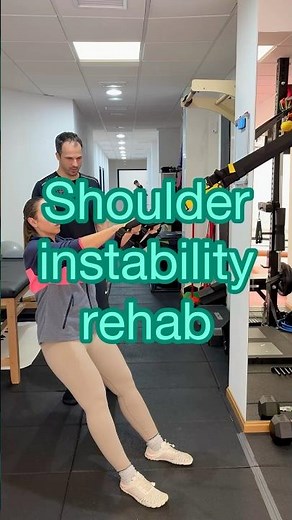 Shoulder instability rehab