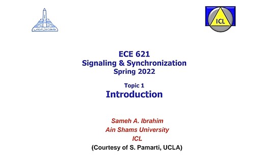 High-Speed Serial Links Course (Dr. Sameh Ibrahim)---Serdes/Wireline/Equalizer