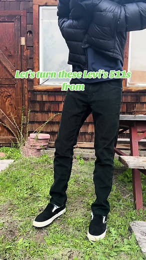 Watch me turn these green corduroy Levi 511s from slim to baggy-er, using inner and outer corduroy flares. Enjoy!!!! comment what u think Levi 511 31x32 #Levi #Fashion #flaredjeans #customjeans #denim #style #streetwear