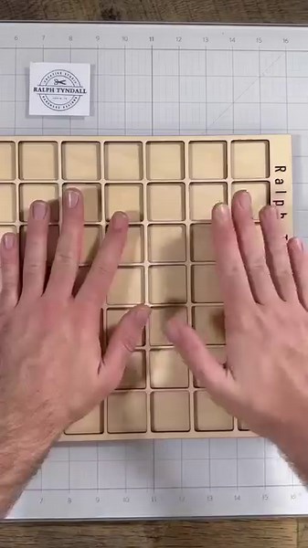 15K views · 131 reactions | We love an organization solution made on a Glowforge. 李⚡ Ralph needed a dedicated place to store all of his mini ink cubes, so he printed this custom container on his new Glowforge Aura. Sound up for satisfying ASMR! IG: ralphtyndalldesigns https://glowforge.com/aura/main?utm_source=facebook&utm_medium=social&utm_campaign=dhfacebook&utm_content=app.dashhudson.com%2Fglowforge%2Flibrary%2Fmedia%2F320189951 | Glowforge | Facebook