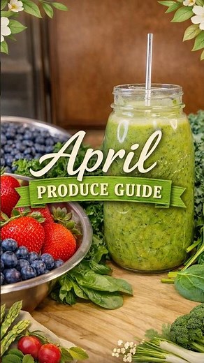 The Best April Grocery List