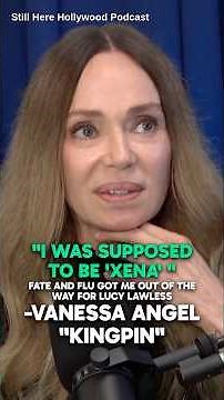 "I was supposed to be "Xena" Then I got The Flu -Vanessa Angel "Kingpin"