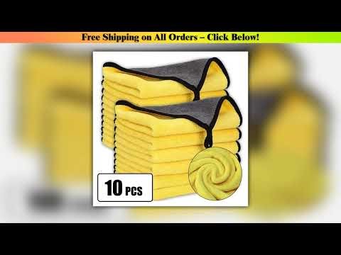 Car Wash Microfiber Towel 30x3060CM Car Cleaning Drying Cloth Hemming Car Care Cloth Detailing Car