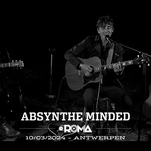Met het nieuwe album Sunday Painter onder de arm, komt Absynthe Minded naar De Roma 🤩 | De Roma