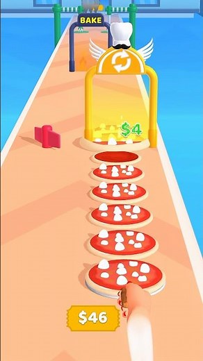 Pizza Maker Game Gameplay 🍕 #shorts