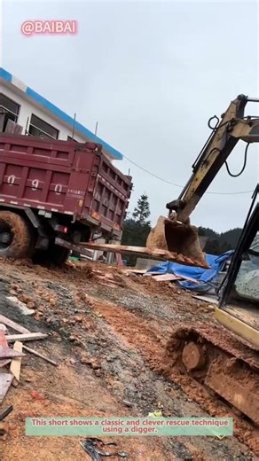How to Rescue a Truck in Mud | Digger Rescue
