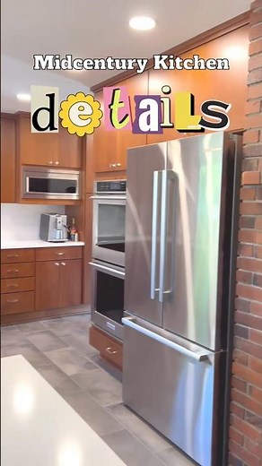 A Fresh Take on Mid-Century Modern | Full Kitchen Makeover Reveal