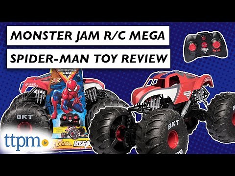 Check Out This Monster Spider-Man R/C Truck!