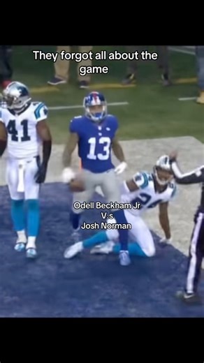 Odell Beckham Jr vs Josh Norman #nfl #football #giants #fyp