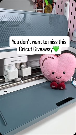 Cricut UK & Ireland | 💕✨ VALENTINE’S DAY GIVEAWAY ✨💕 To celebrate Valentine’s Day, we’re giving one lucky winner a Cricut Maker 4 (worth £399.99) plus a £100... | Instagram