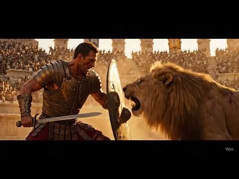 Gladiator vs Lion: The Epic Colosseum Battle & An Act of Mercy | Ancient Rome Story