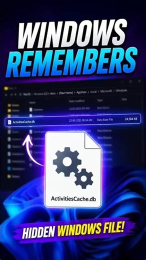 Your Windows PC Remembers More Than You Think... 👀🖥️ #shorts