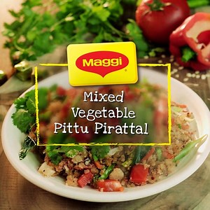 Turn your everyday pittu into a completely new meal idea with this delicious MAGGI Mixed Vegetable Pittu Pirattal Recipe! #cookthedifferencewithMAGGI #Smallcubethatmakesthedifference | MAGGI Sri Lanka