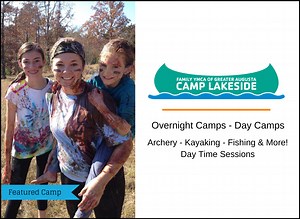 YMCA Camp Lakeside | CSRA Kids | Featured Camp