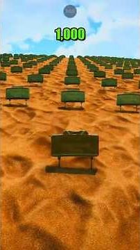 1,000 Claymores VS 1 MILLION Zombies: Who will win? 🤔#uebs2 #battlesimulatorgamer