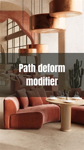 57K views · 736 reactions | Path Deform Modifier - from curves to complex shapes, learn how to bend and shape objects along any path in seconds.  Have you ever tried this trick in your projects? #3dsmax #3dmodeling #pathdeform #vizacademy | VizAcademy UK | Facebook