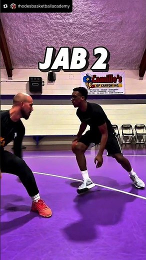 👨🏾‍🔬Here are a couple of moves to get open after a jab step. ELITE BAG 🎒