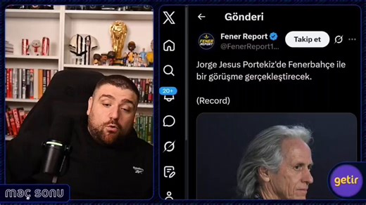 💥Hasan Arda Kaşıkçı:Jorge Jesus'la ilgili her zaman şu ama var. Transferde asla söz hakkı verilmemesi gereken bir adam.İsim değil profil istemek lazım. Yani bu G.Henrique'ler, Bruma'lar bilmem neler felaket bir şey yaptı o sene Fener'e. O sene Fenerbahçe, Jesus'a transferi hiç sormasaydı bence şampiyon olurdu.