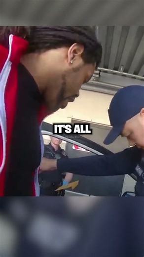 Cop tries to steal money