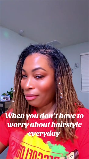 My Everyday hairstyle and still fabulous when I wake up💪😘🙌 #fypppppppppppppp #locsjourney #fyppppppppppppppppppppppp #womenwithlocs #sisterlocks