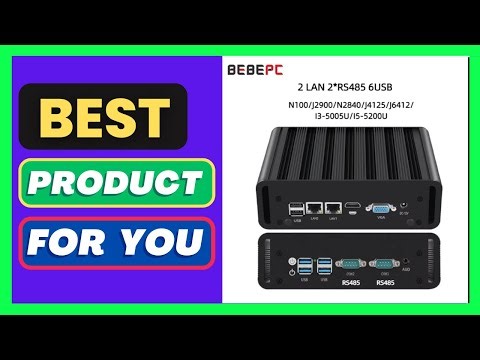 Fanless Industrial Mini PC Intel