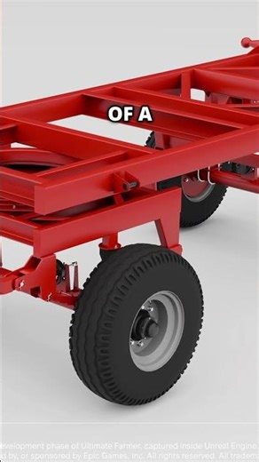 Test tractor for Ultimate Farmer game.