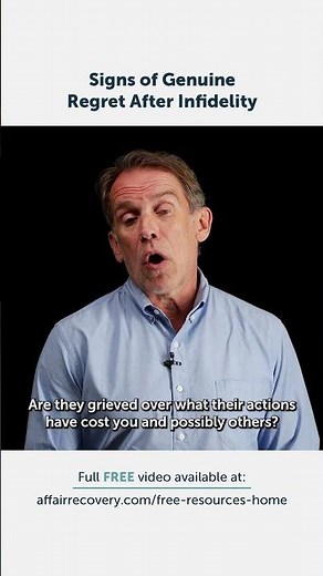 Signs of Genuine Regret After Infidelity