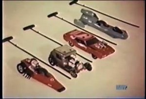 1972 Kenner “Sonic Sound” SSP Racers commercial. | Killer Toys & Games